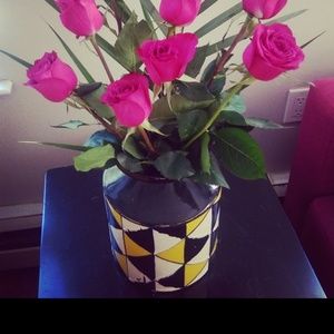 The Conran Shop Geometrical Ceramic Vase